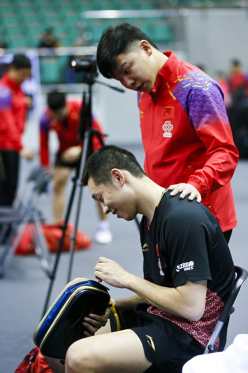 爱游戏入口-中国队横扫德国队，许昕高光表现